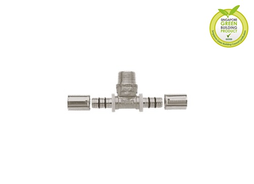 PEX Press-Fit MI Tee (Type F5)